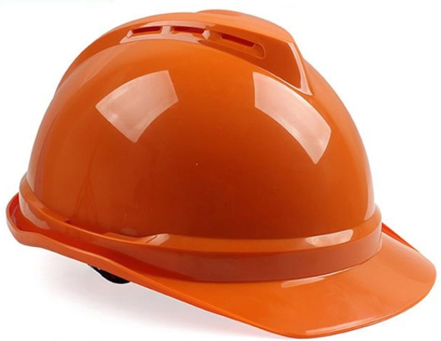 劳保防护头部V型带透气孔安全帽批发供应 劳保防护头部V型带透气孔安全帽批发供应
